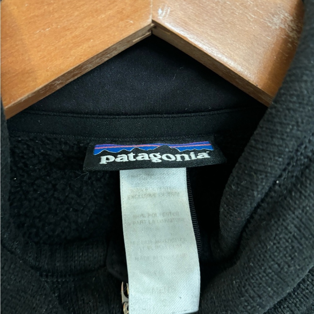 Patagonia Black Full-Zip Fleece Jacket | Y2K Gorpcore Outdoor Essential 2014 - Picture 5 of 11